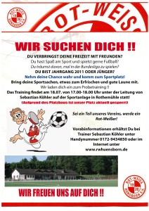 RWH 2017-2018 - Plakat Jugendabteilung_MINIKICKER